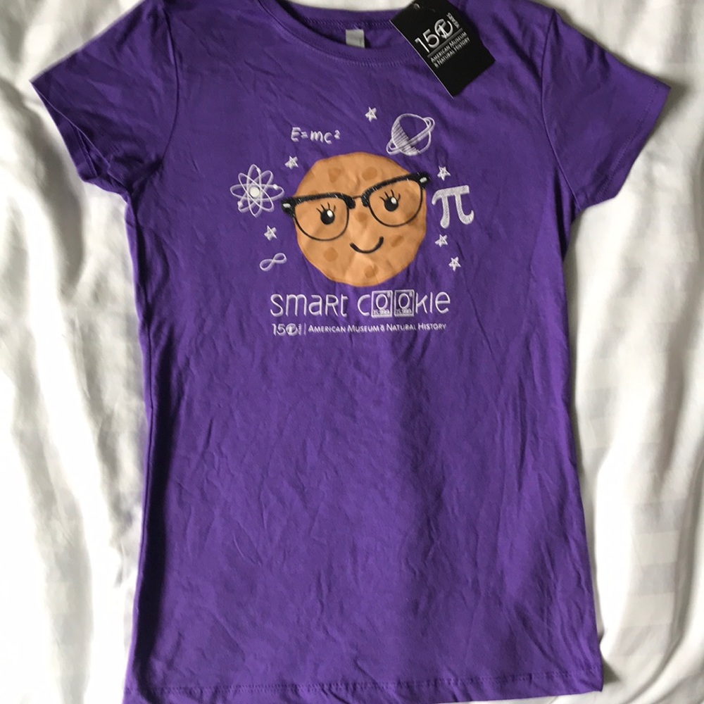 Free with bundle Museum of Natural History smart cookie t shirt NWT